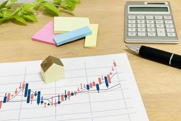 不動産バブル崩壊のイメージ画像